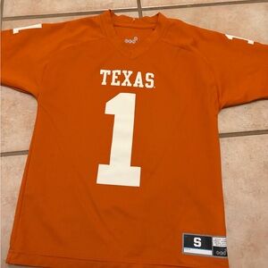Texas longhorns Kids Orange Sports Jersey